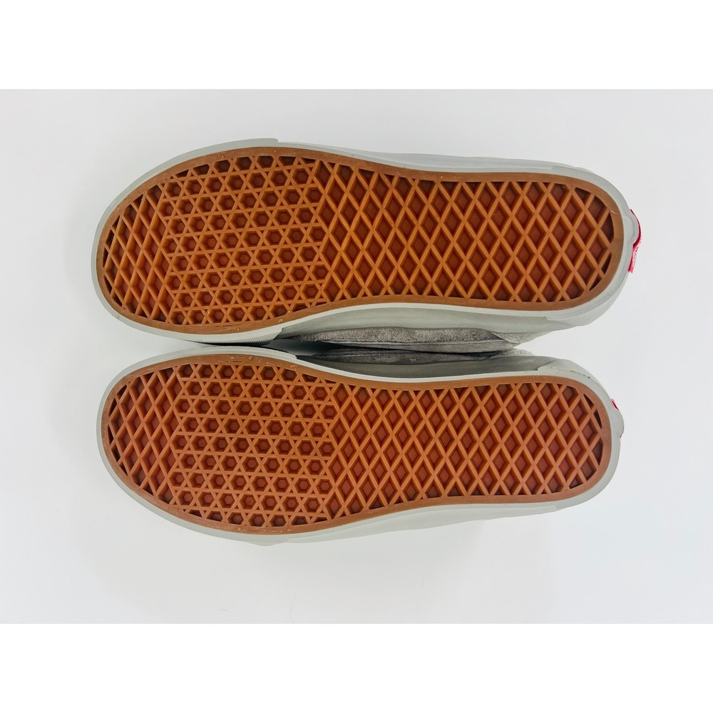Vans Knu Skool Mens 7.5/ Womens 9 Grey Cordura Water Repellent Suede Skate Shoes - Picture 10 of 10